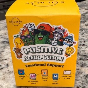 Solmay Positive Affirmation Card & jar kit